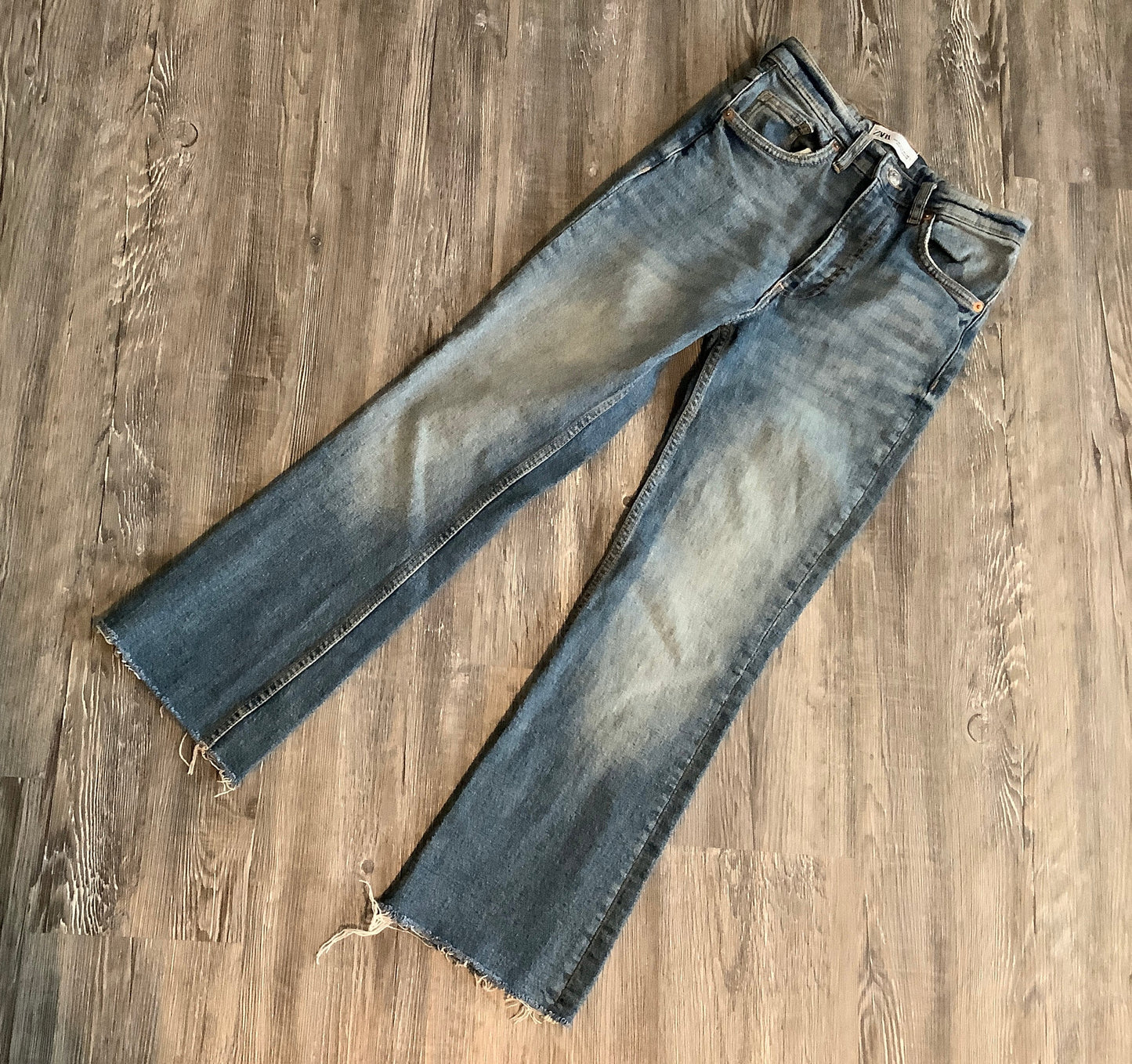 Jeans Straight By Zara  Size: 0