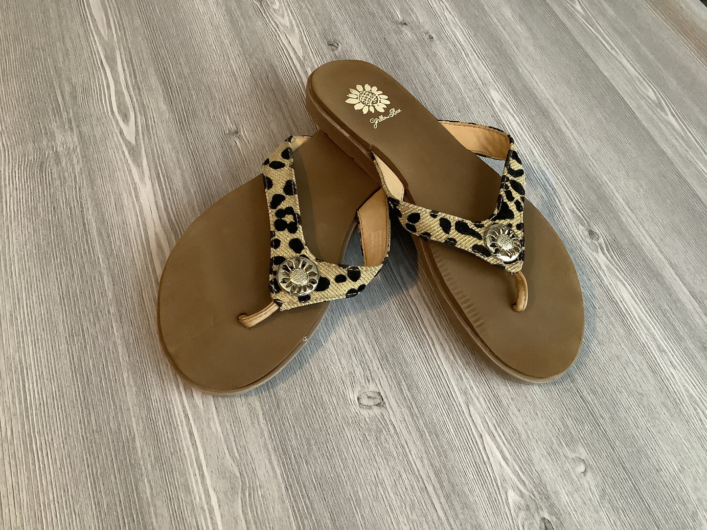 Sandals Flip Flops By Yellow Box  Size: 9