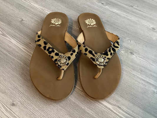Sandals Flip Flops By Yellow Box  Size: 9