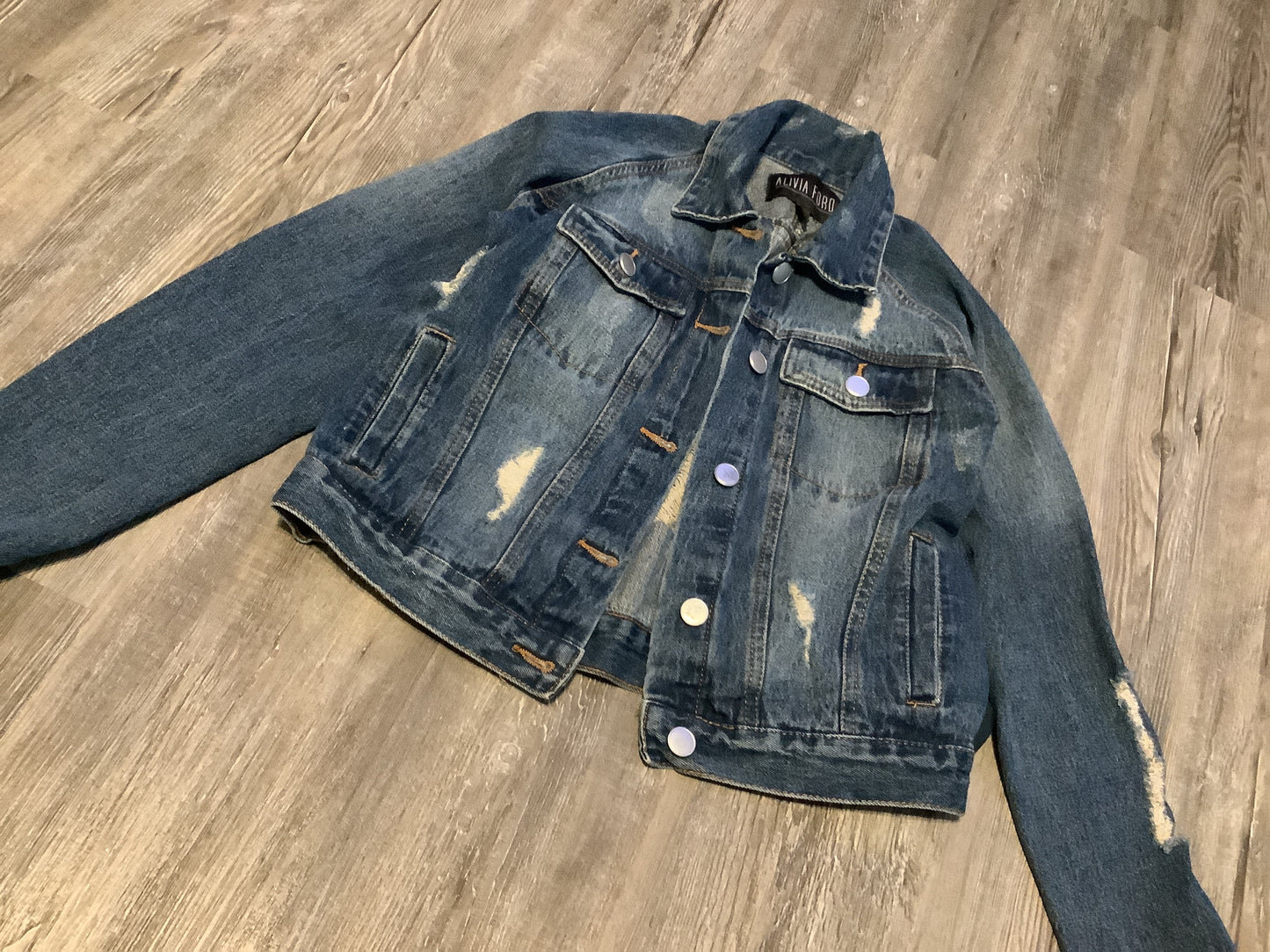 Jacket Denim By Clothes Mentor  Size: S