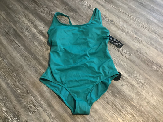 Green Swimsuit Catalina, Size 1x