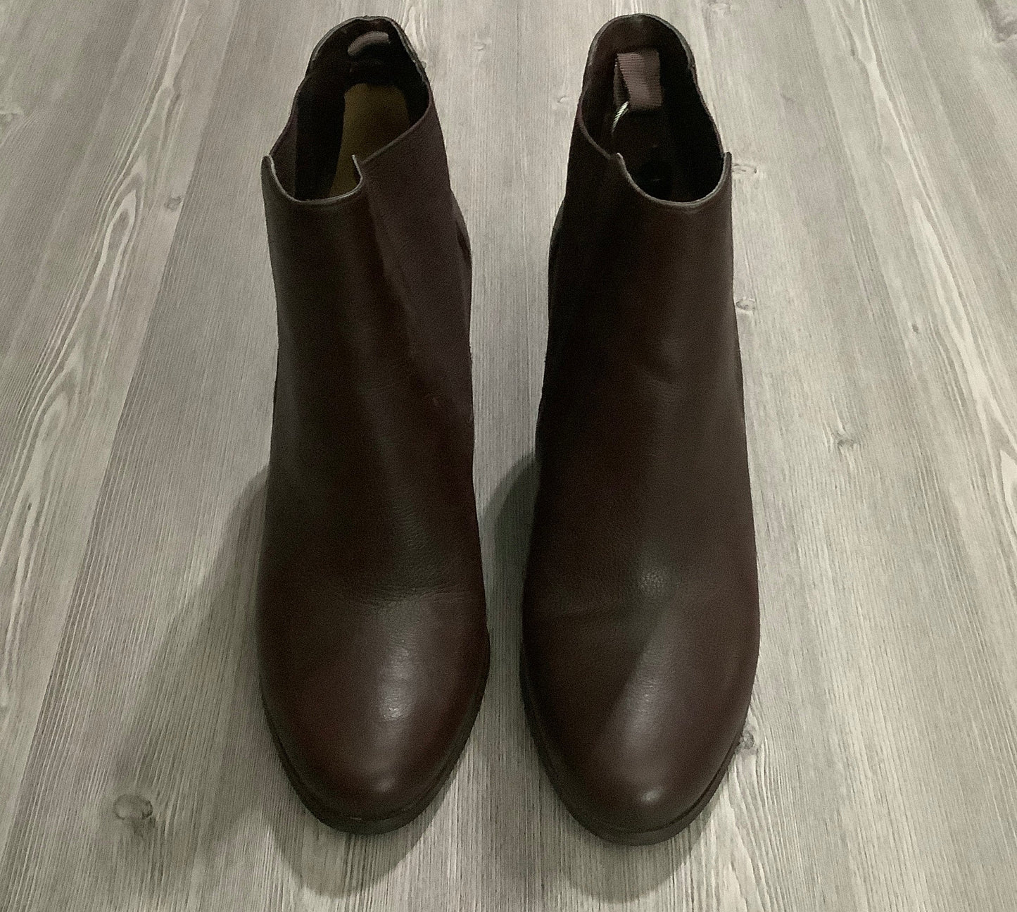 Brown Boots Ankle Heels Michael By Michael Kors, Size 10