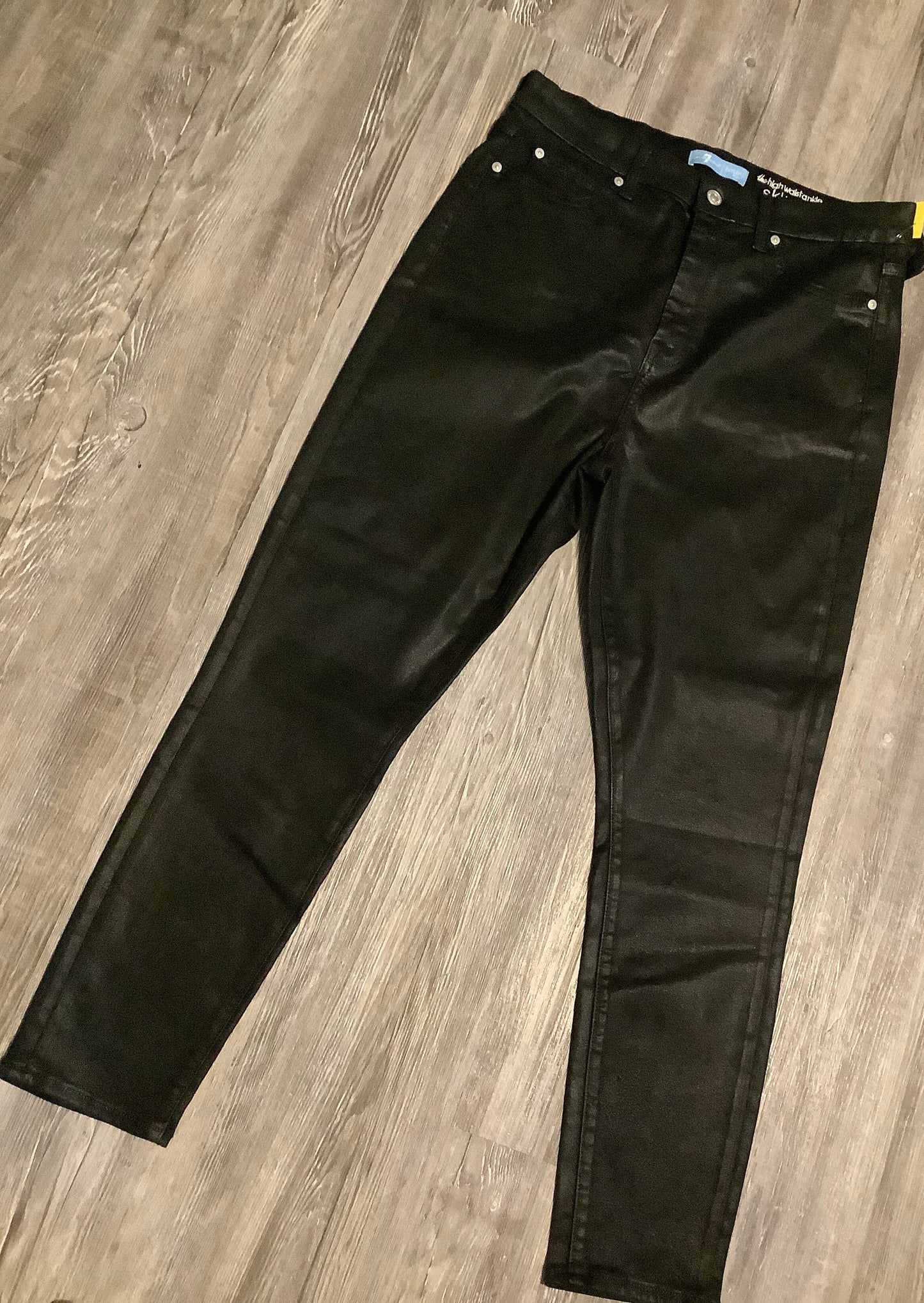 Jeans Skinny By 7 For All Mankind In Black, Size: 14