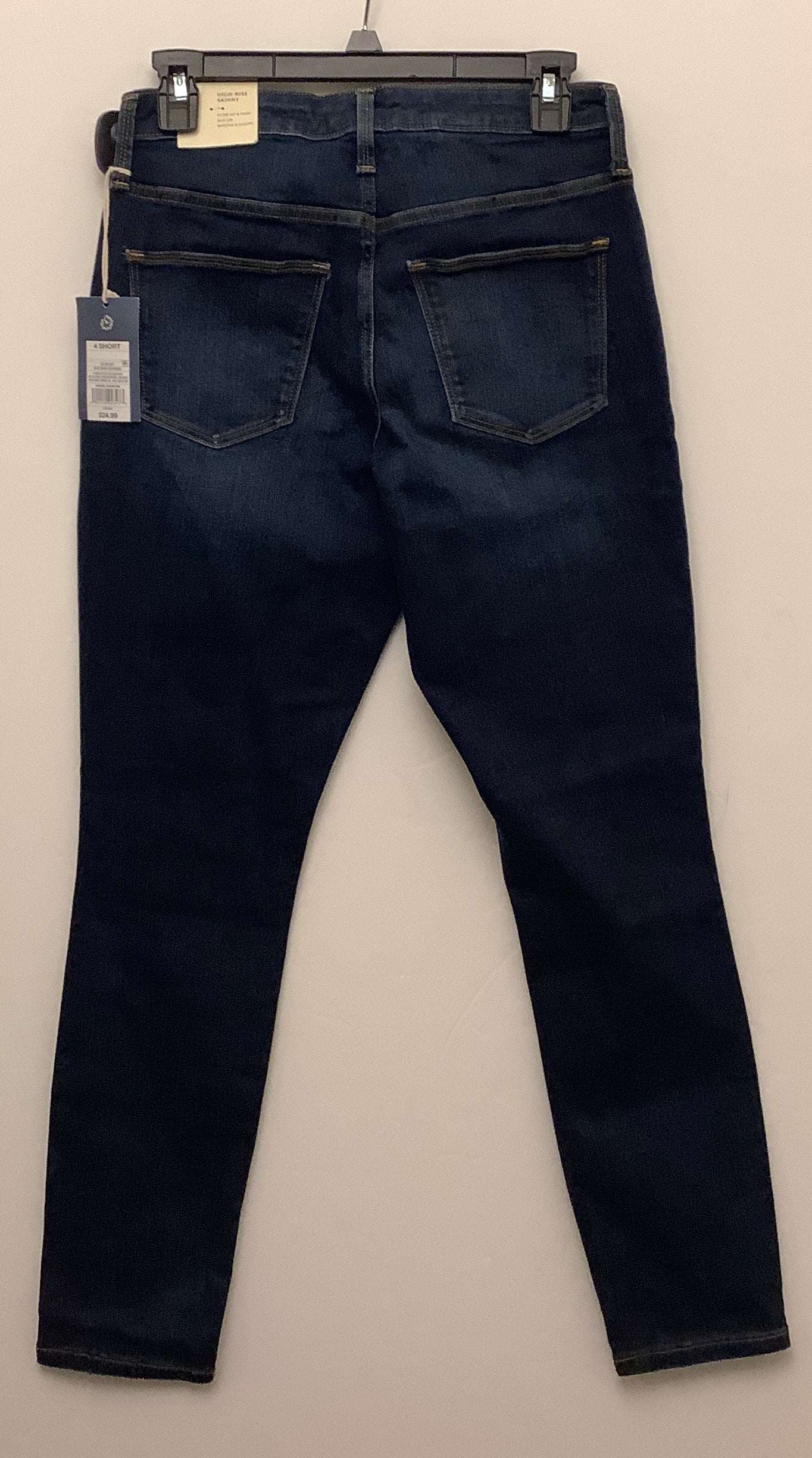 Jeans Skinny By Universal Thread In Blue Denim, Size: 4