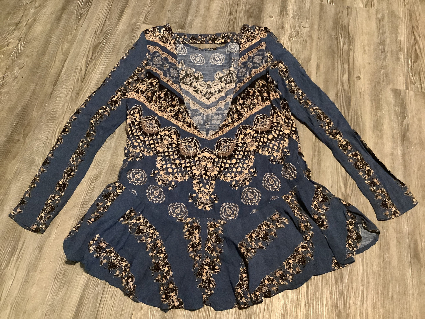 Dress Casual Short By Free People In Blue, Size: S