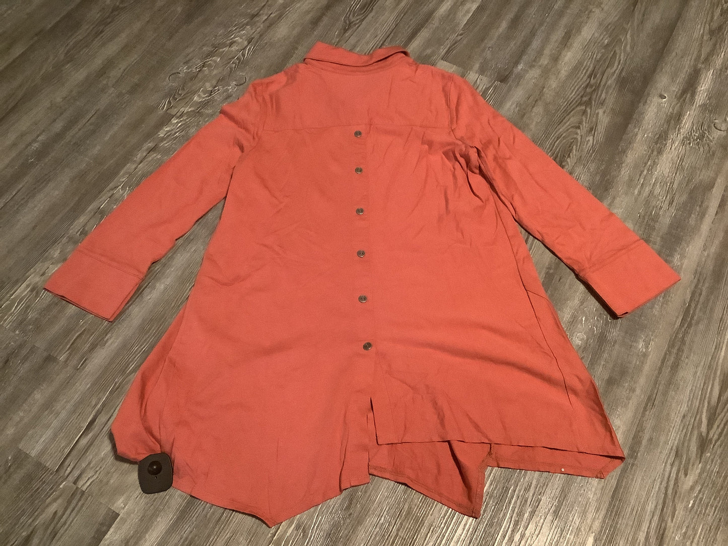 Top Long Sleeve By Soft Surroundings In Red, Size: Xs