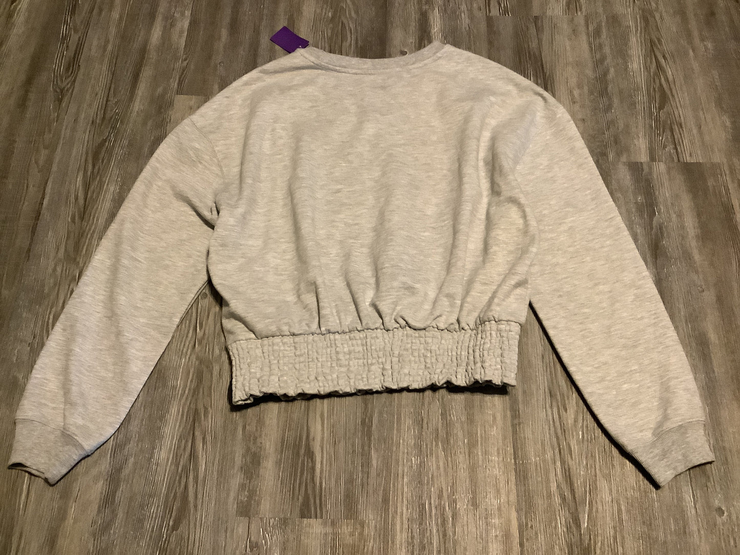 Sweatshirt Crewneck By Disney Store In Grey, Size: Xl