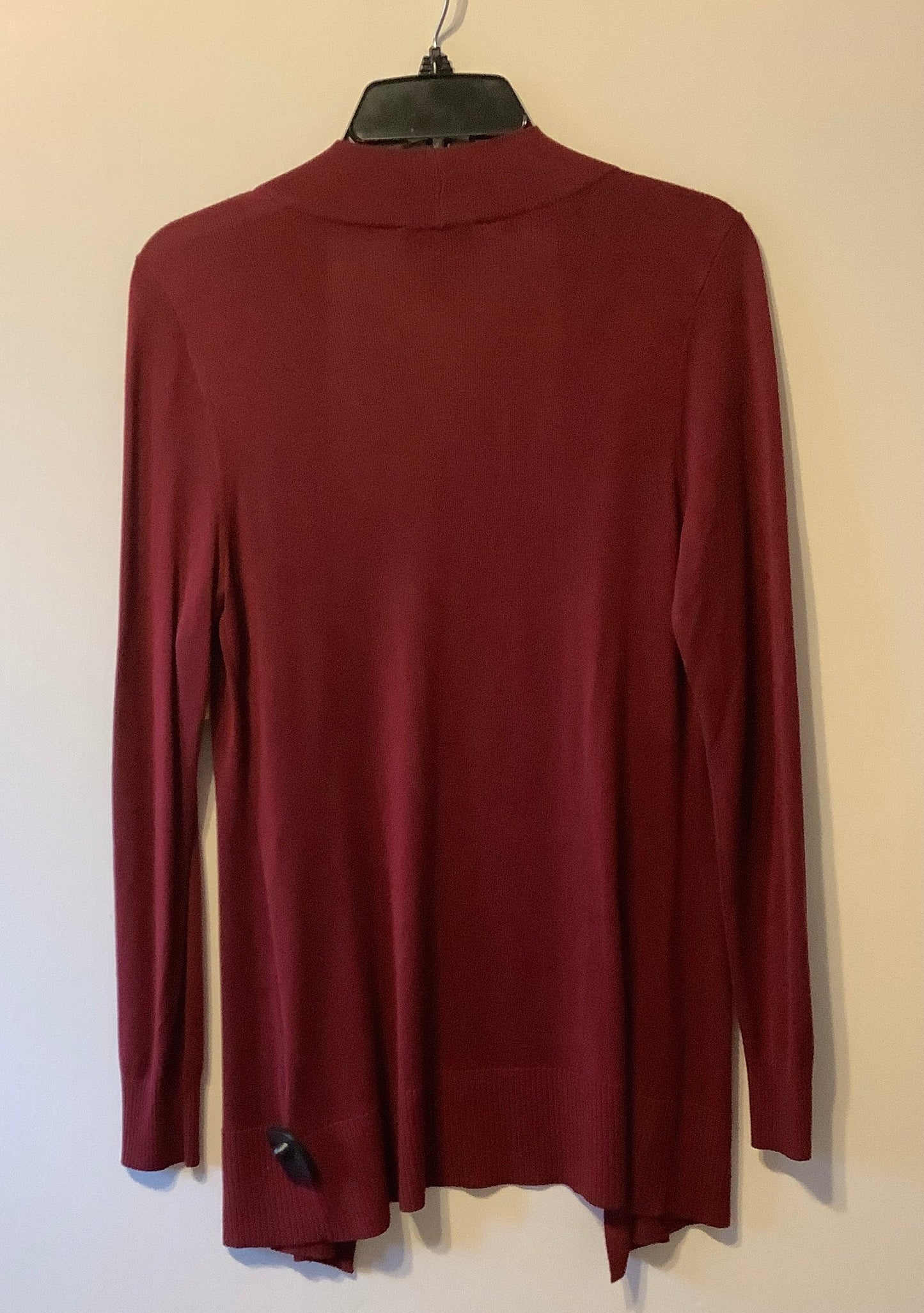 Sweater Cardigan By White House Black Market In Red, Size: S