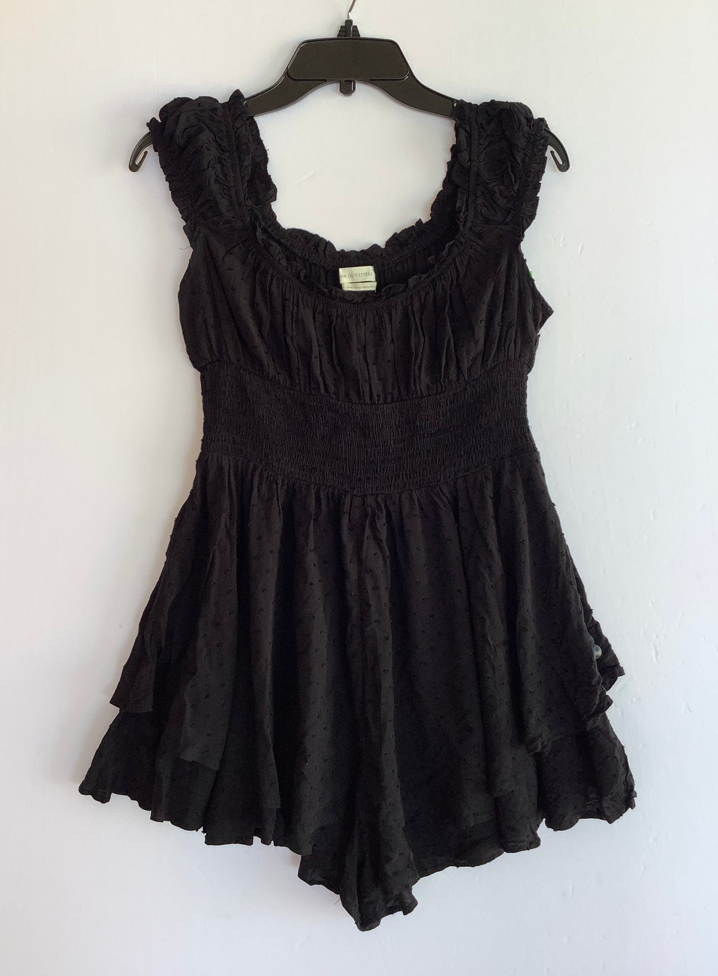 Romper By Urban Outfitters In Black, Size: L