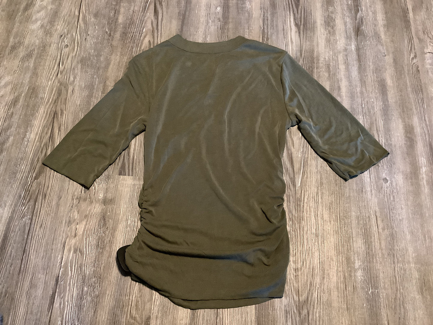 Top Long Sleeve By Free People In Green, Size: M