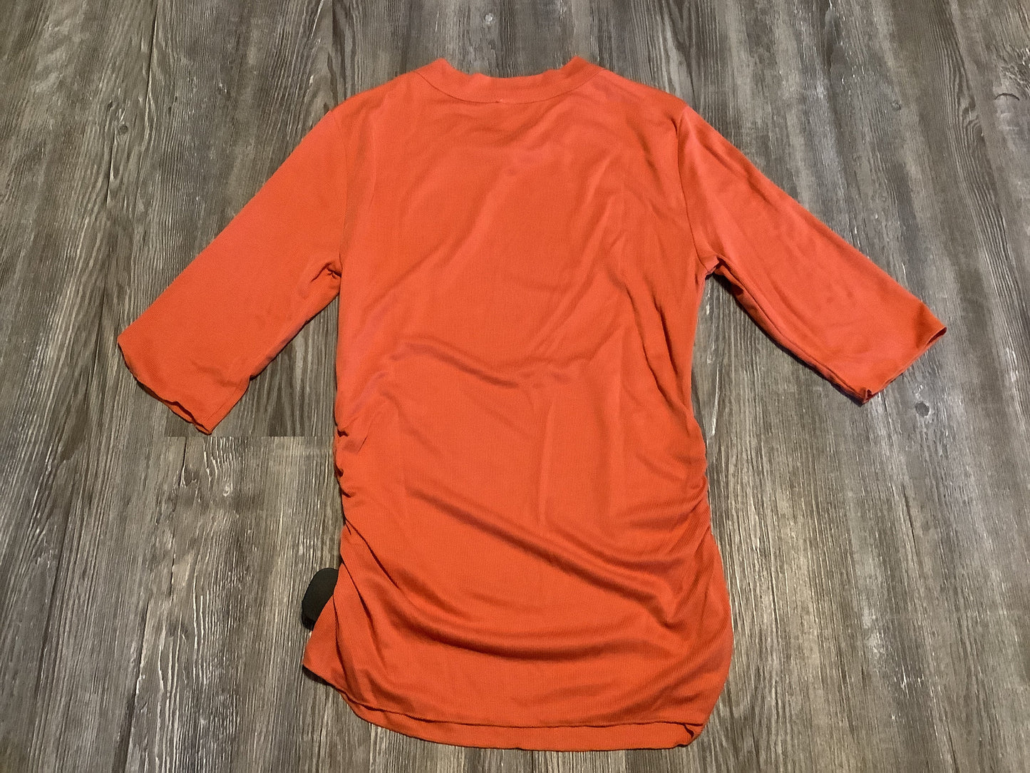 Top Short Sleeve By Free People In Orange, Size: M