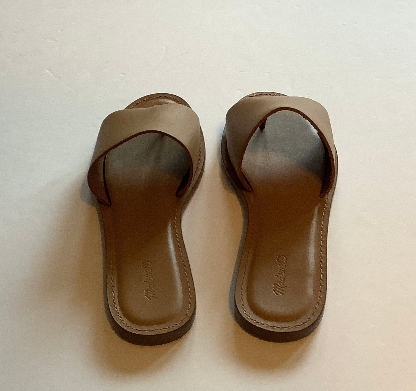 Sandals Flats By Madewell In Brown, Size: 9.5