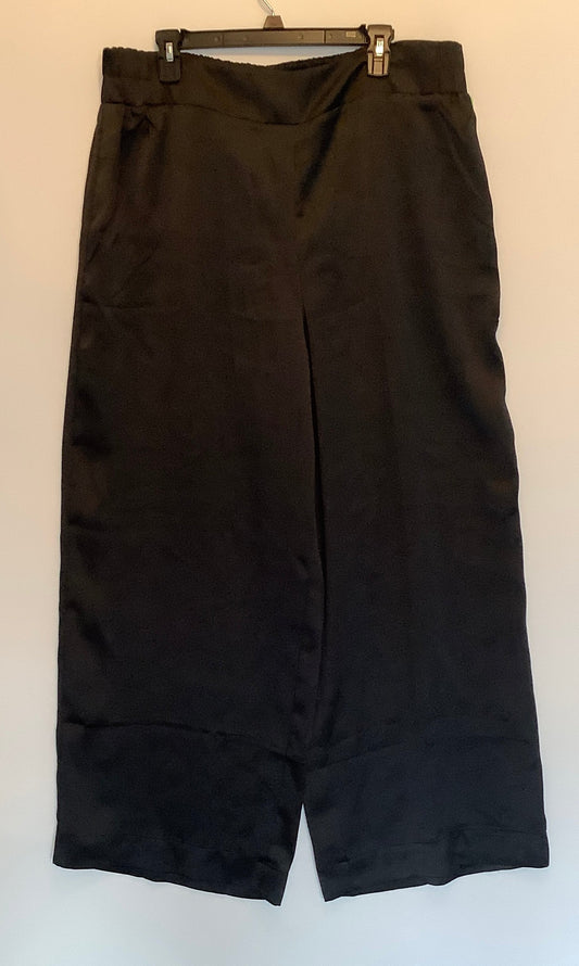 Pants Wide Leg By Lane Bryant In Black, Size: 18