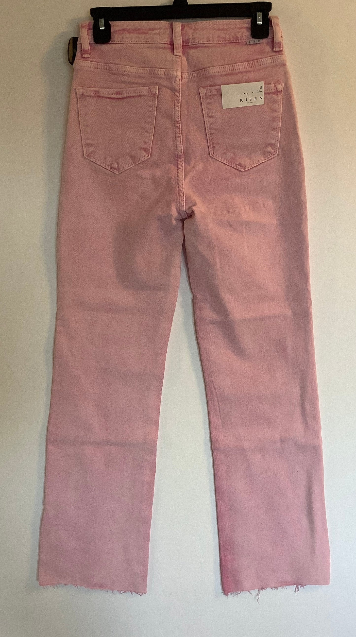 Jeans Straight By Risen In Pink, Size: 2