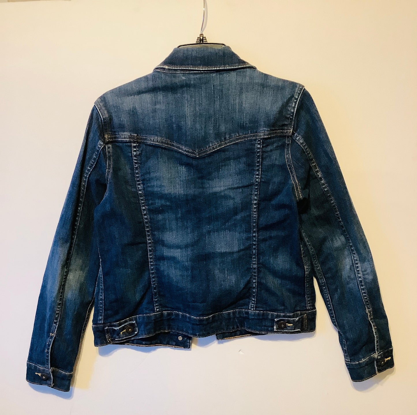 Jacket Denim By Levis In Blue, Size: M