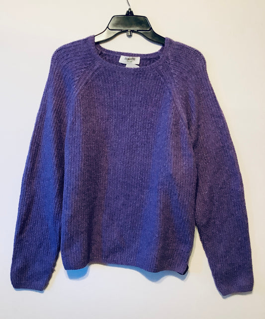 Sweater By Double Zero In Purple, Size: L