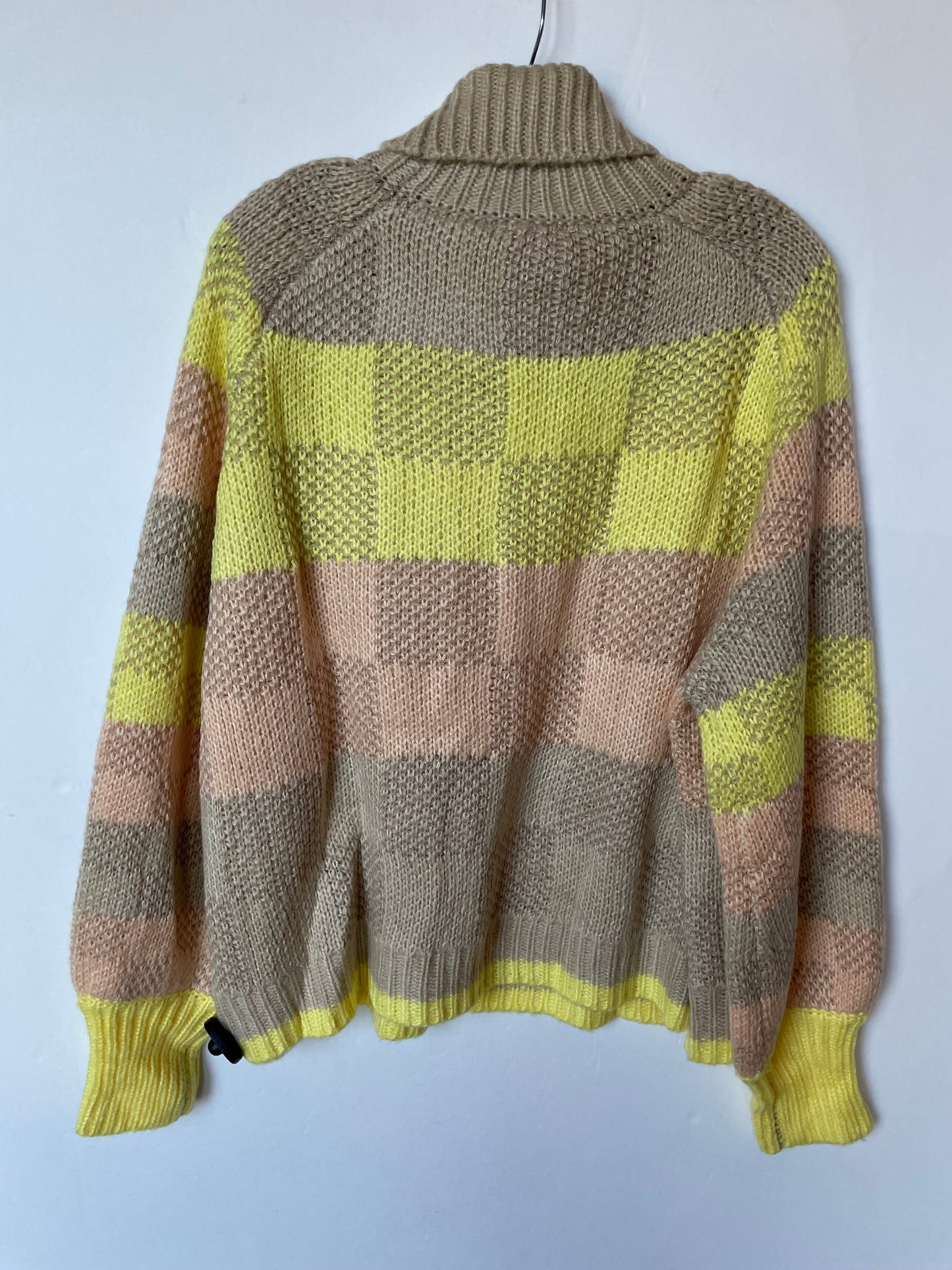 Sweater By Pink Lily In Striped Pattern, Size: L