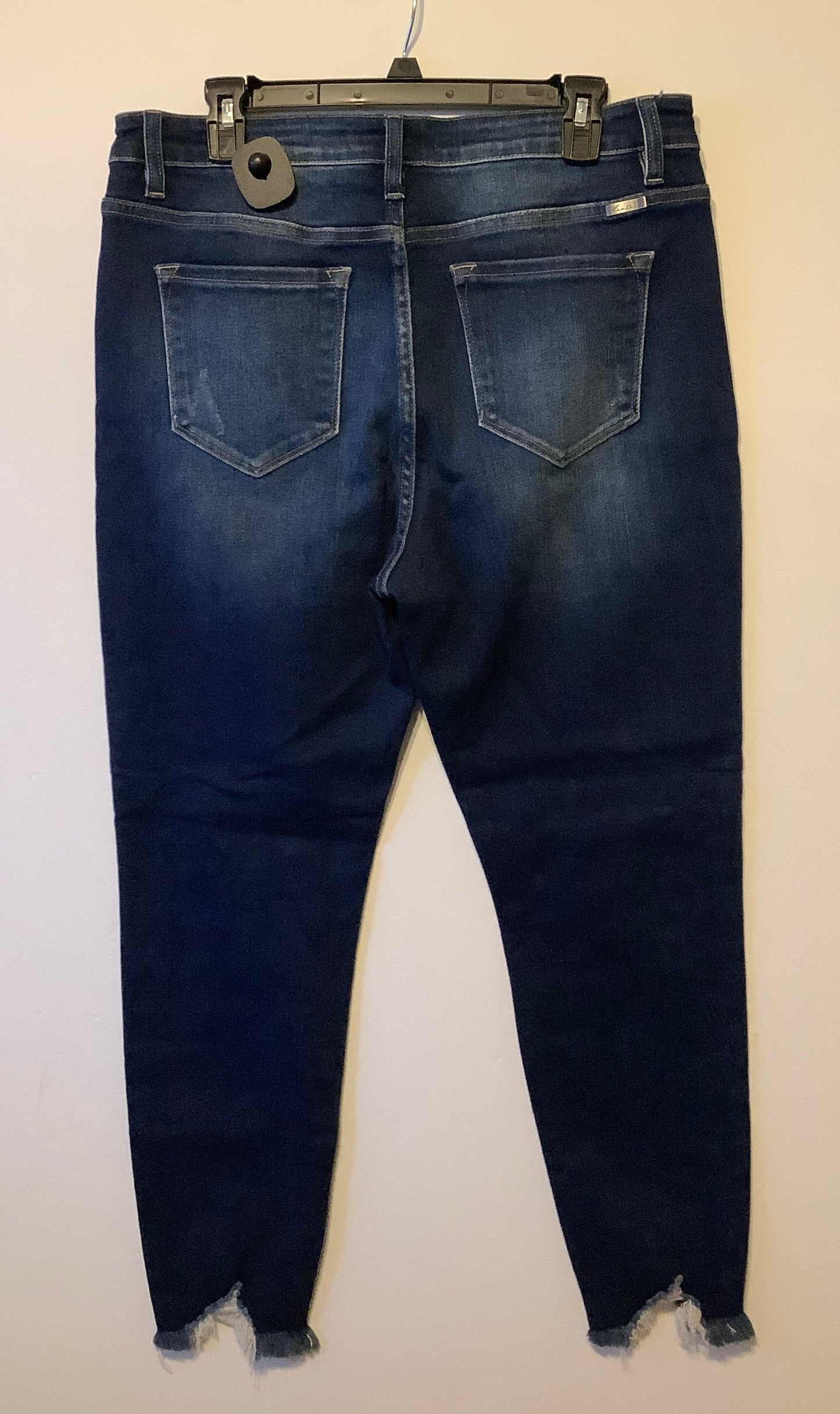 Jeans Skinny By Kancan In Blue Denim, Size: 12