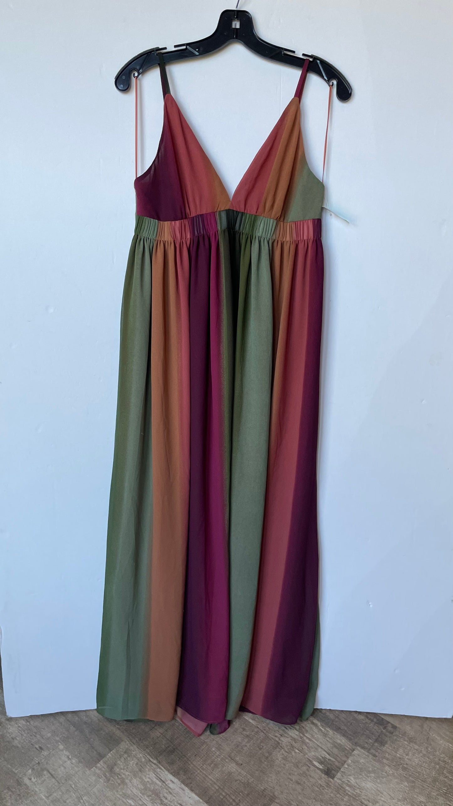 Dress Casual Maxi By Muse In Multi-colored, Size: M