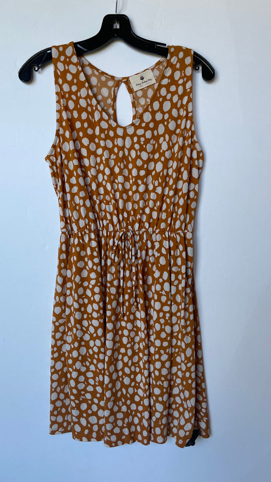 Dress Casual Midi By Clothes Mentor In Yellow, Size: M