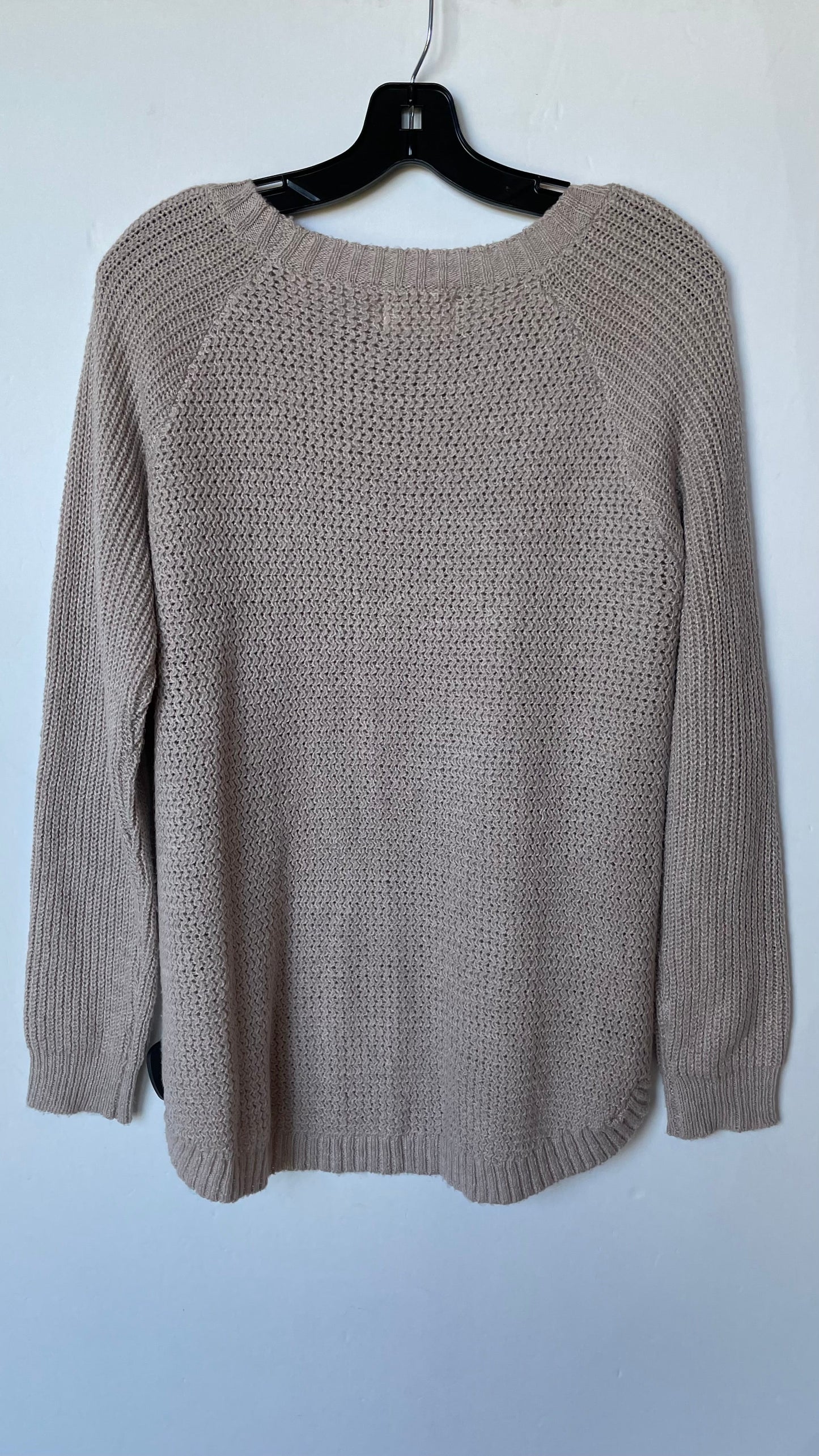 Sweater By Clothes Mentor In Tan, Size: M