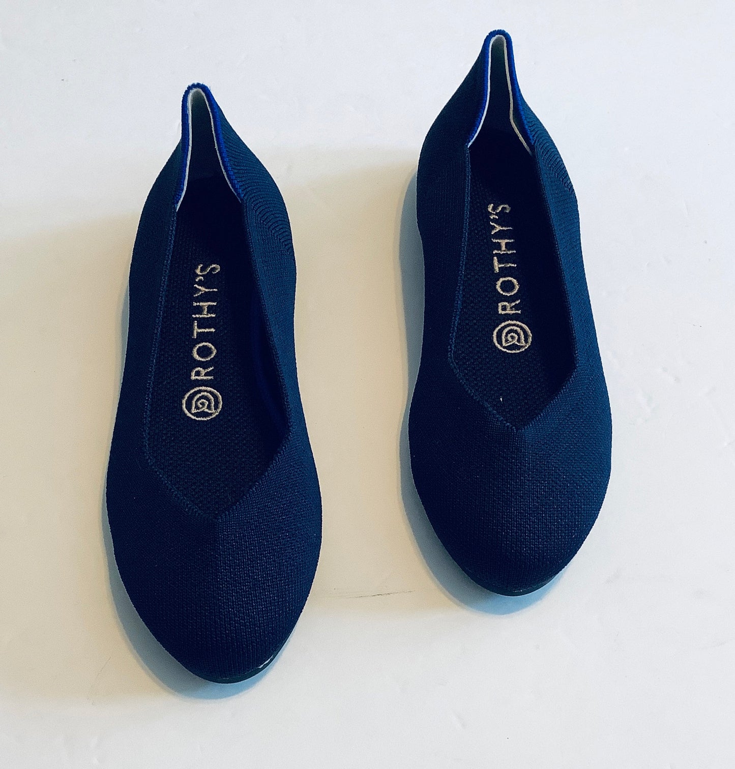 Shoes Flats By Rothys In Navy, Size: 8.5