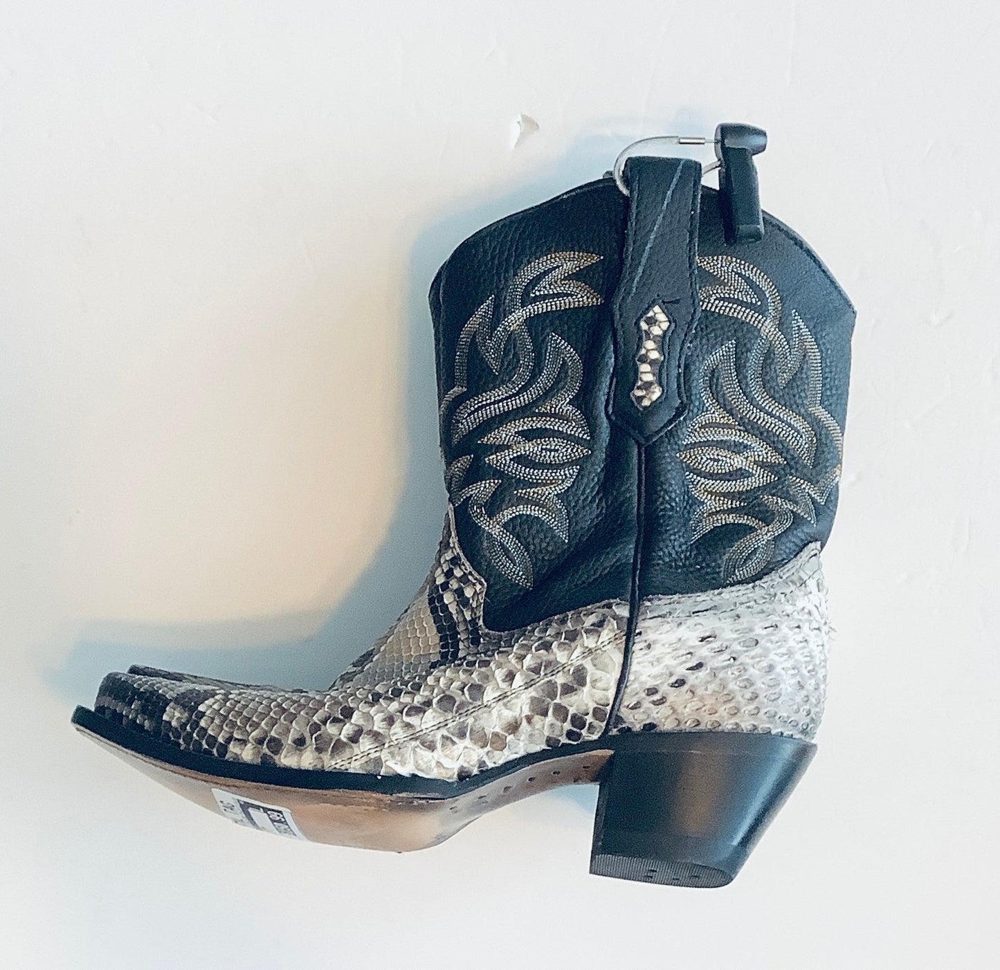 Boots Western By Cmb In Black & White, Size: 9