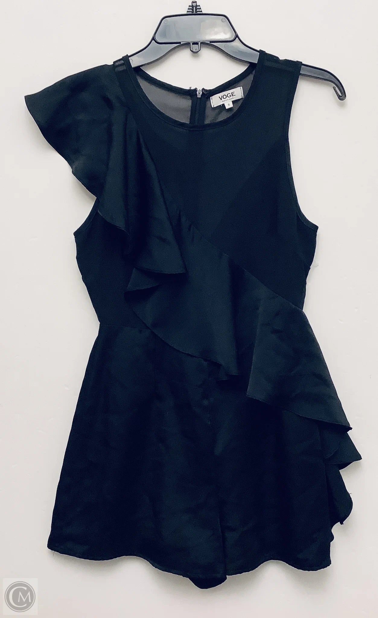 Romper By Voge In Black, Size: S
