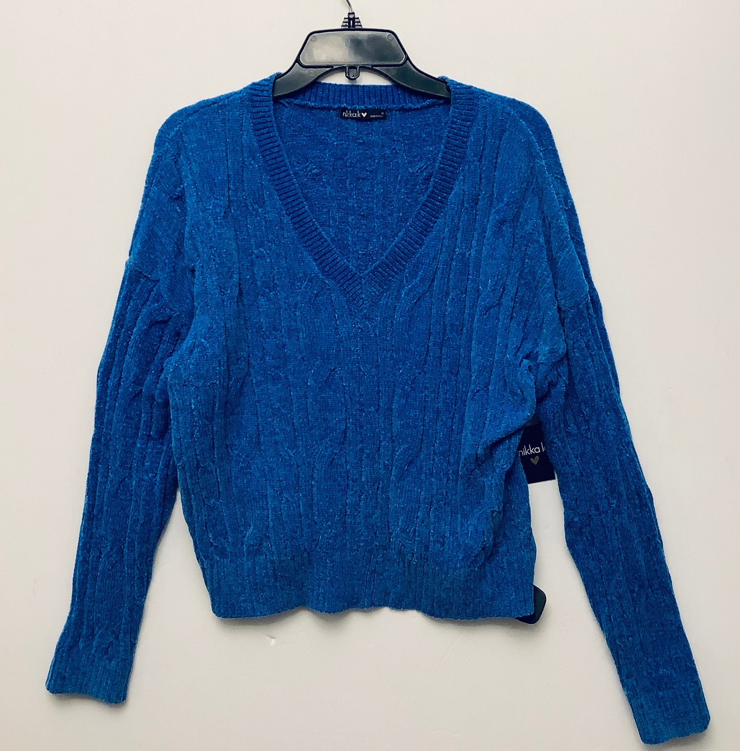 Sweater By Clothes Mentor In Blue, Size: S