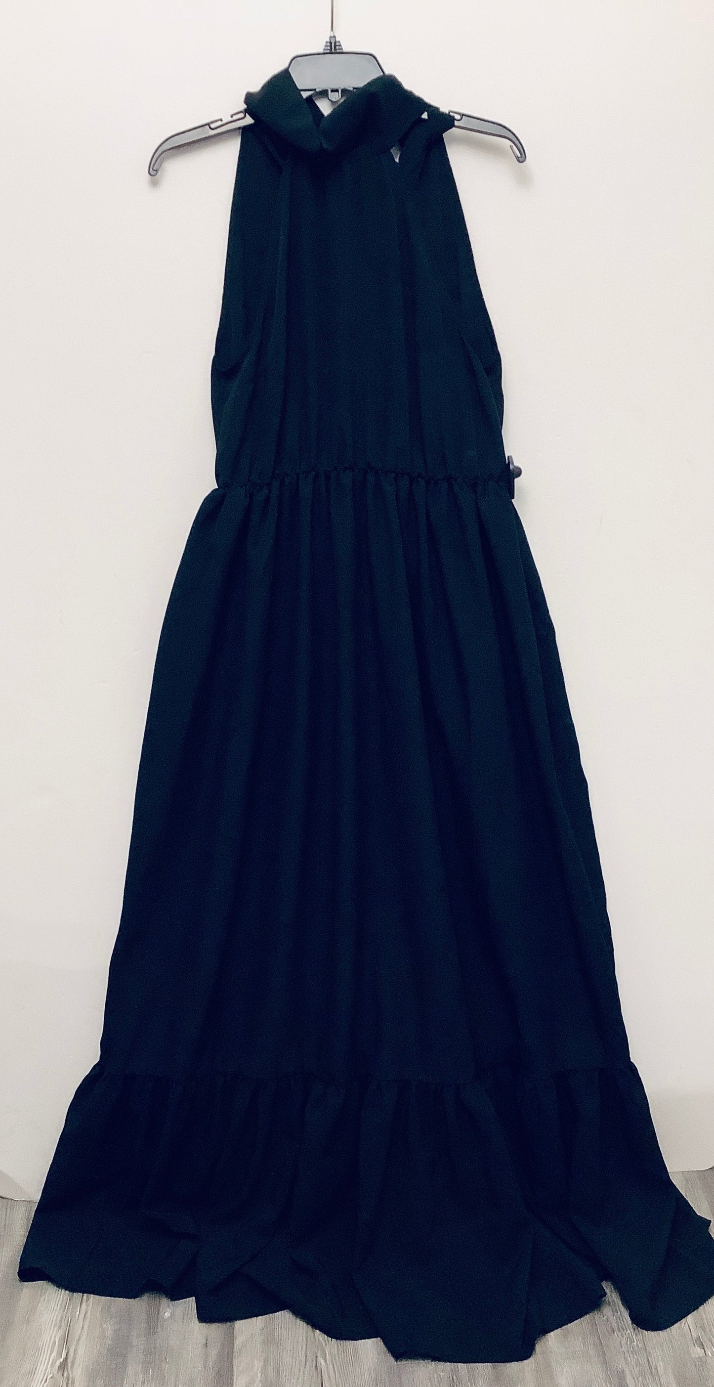 Dress Casual Maxi By Venus In Black, Size: M