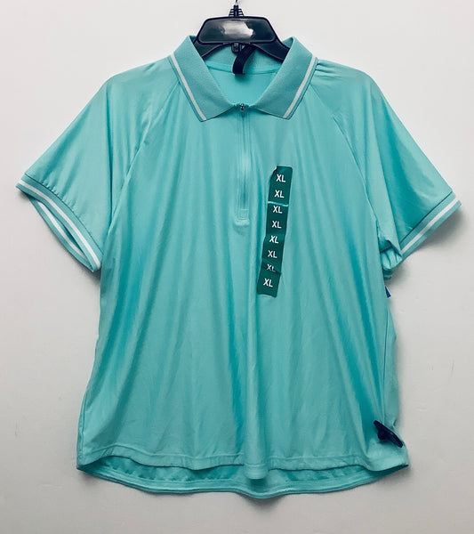 Top Short Sleeve By Mondetta In Green, Size: Xl