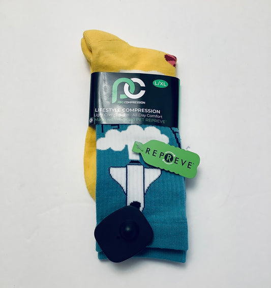 Socks By Clothes Mentor In Multi-colored, Size: L