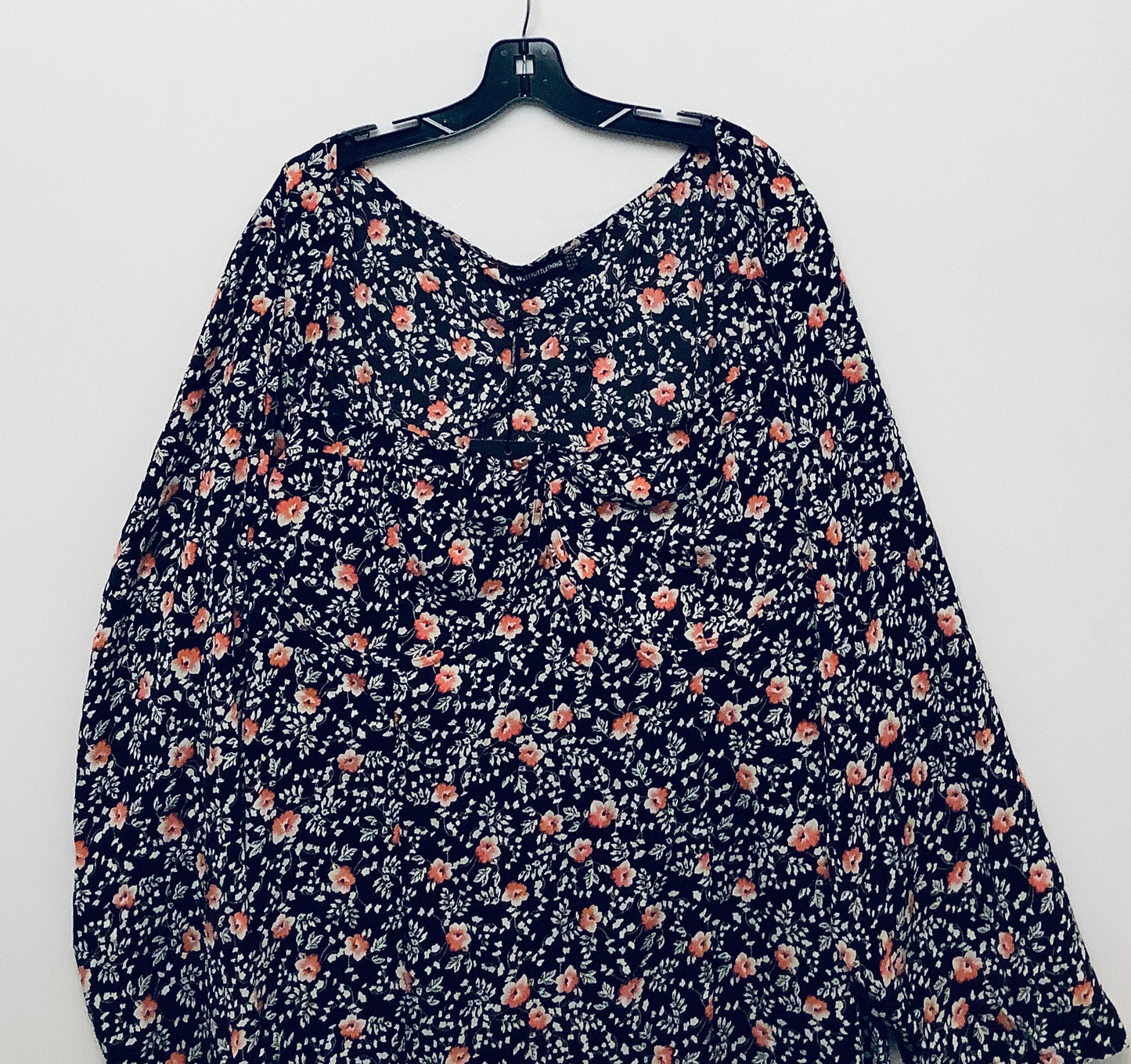 Dress Casual Maxi By Pretty Little Thing In Floral Print, Size: 2x