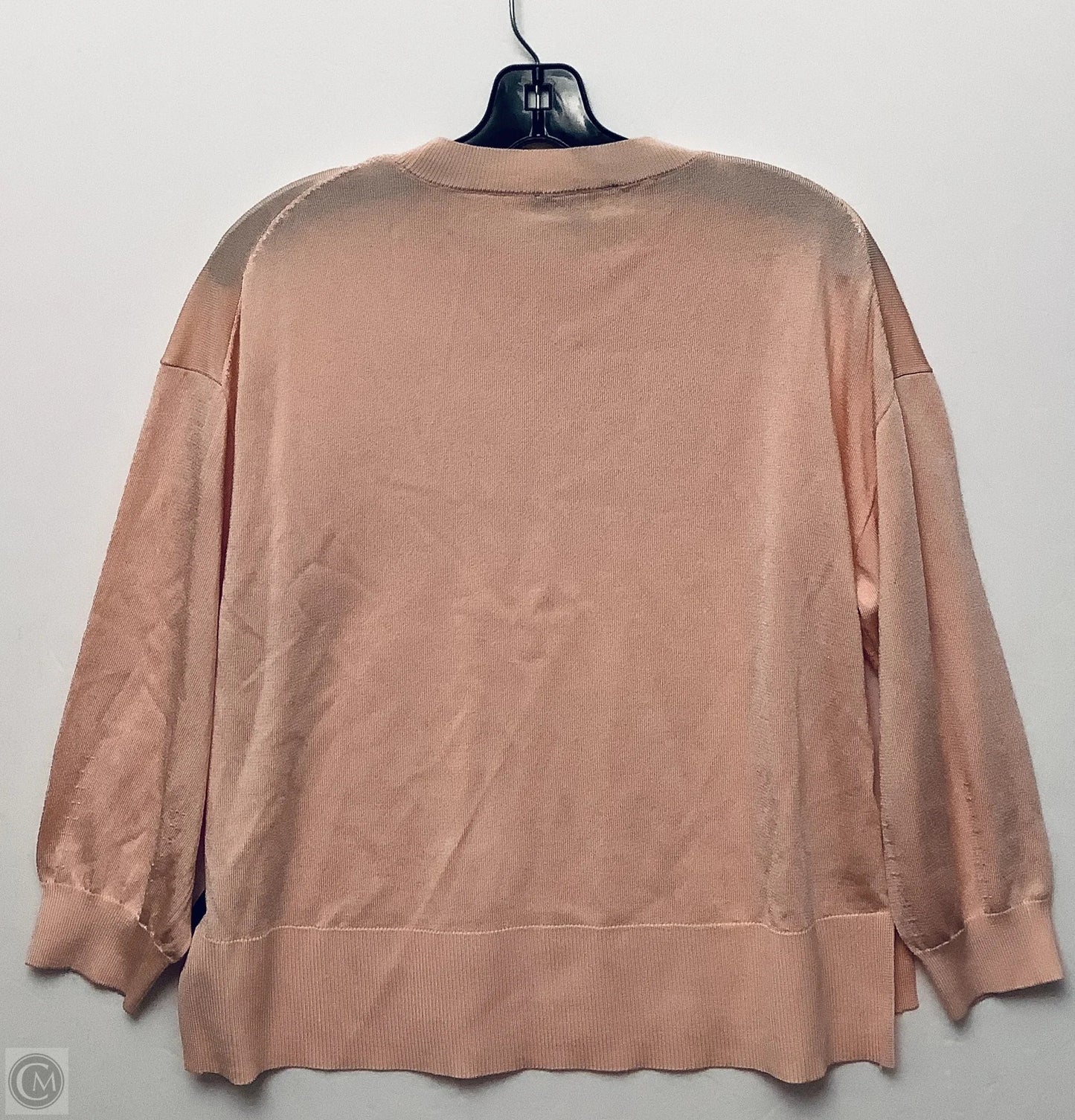 Top Long Sleeve By Ann Taylor In Peach, Size: S