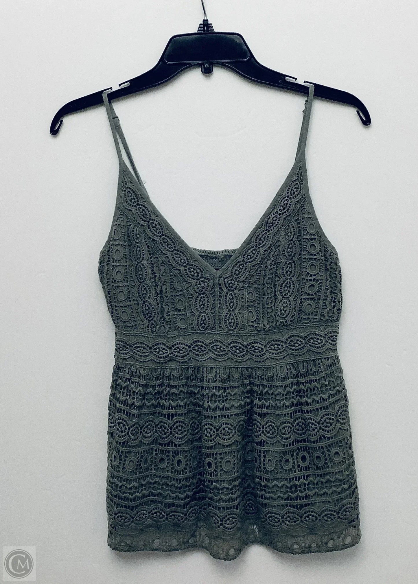 Top Sleeveless By Abercrombie And Fitch In Green, Size: S