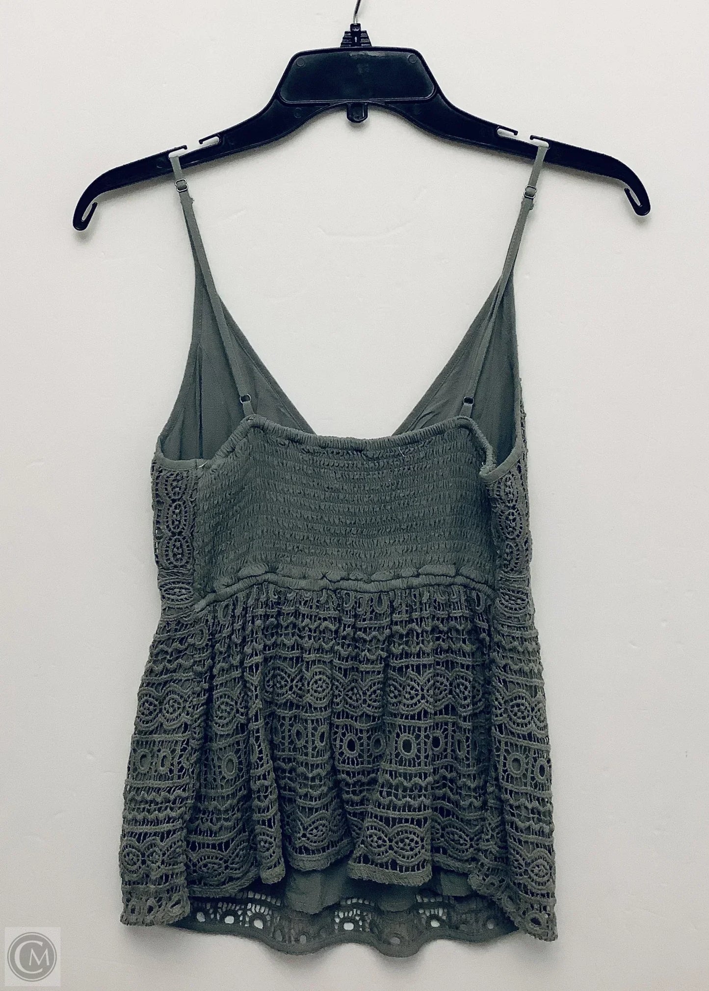 Top Sleeveless By Abercrombie And Fitch In Green, Size: S