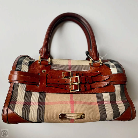 Handbag Luxury Designer By Burberry, Size: Medium