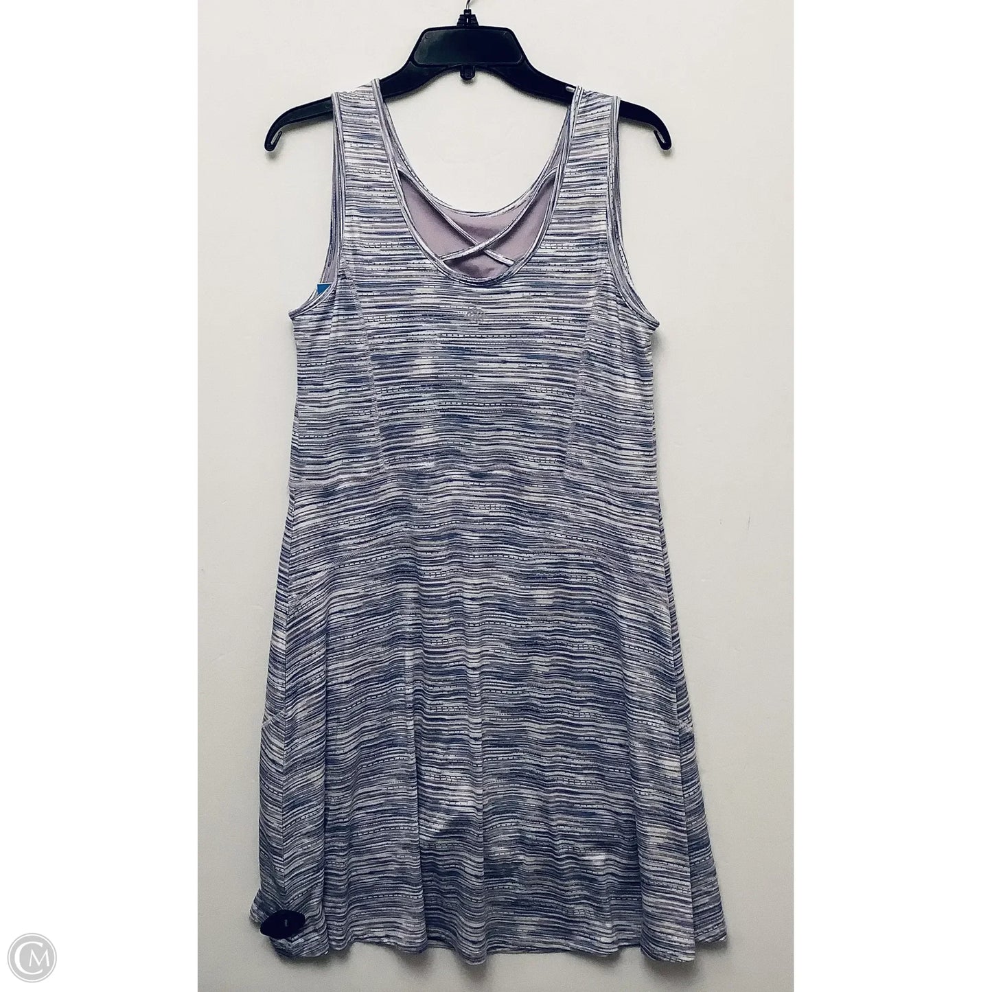 Athletic Dress By Zelos In Purple, Size: L
