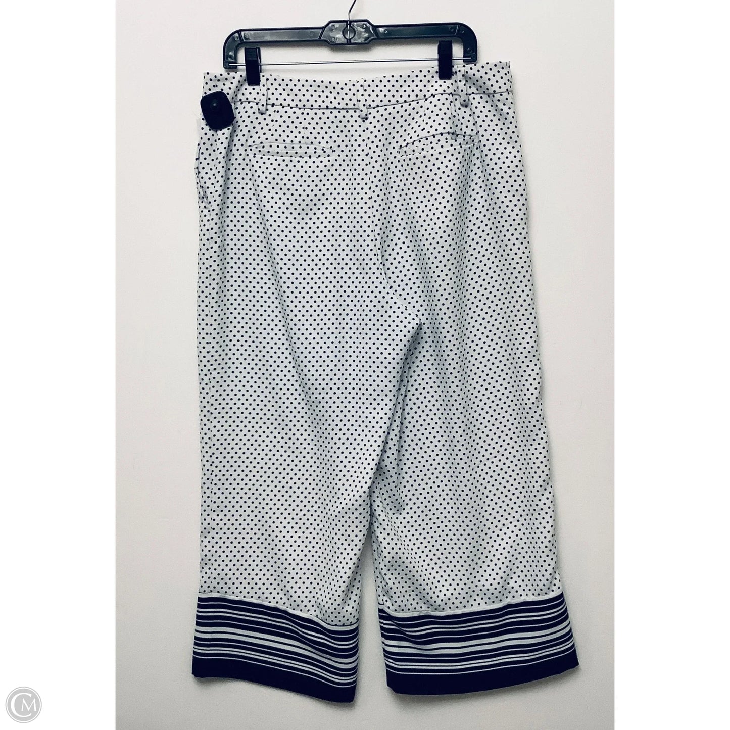 Pants Wide Leg By Ann Taylor In Polkadot Pattern, Size: 10