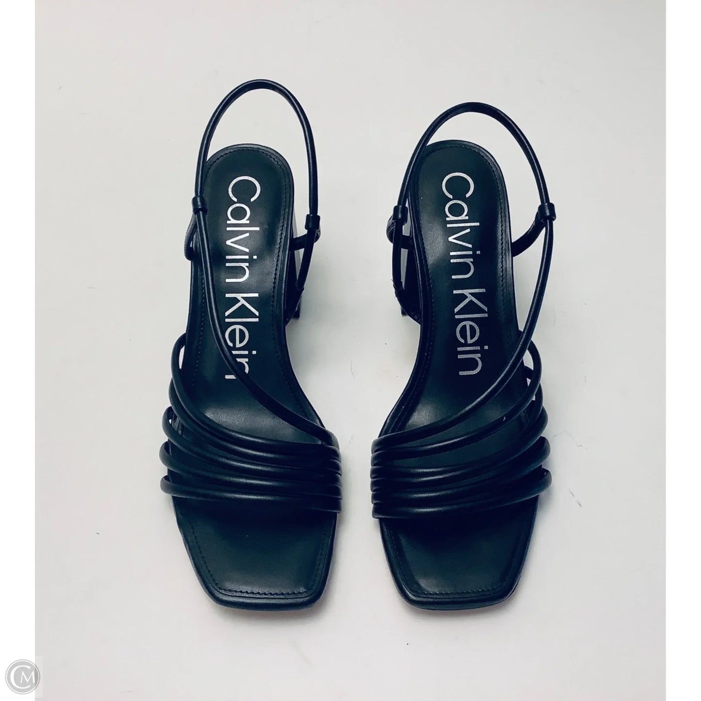 Shoes Heels Block By Calvin Klein In Black, Size: 11