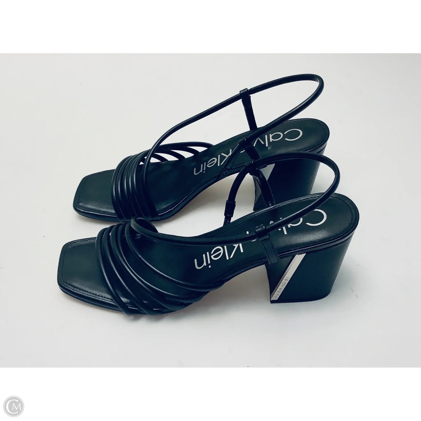 Shoes Heels Block By Calvin Klein In Black, Size: 11