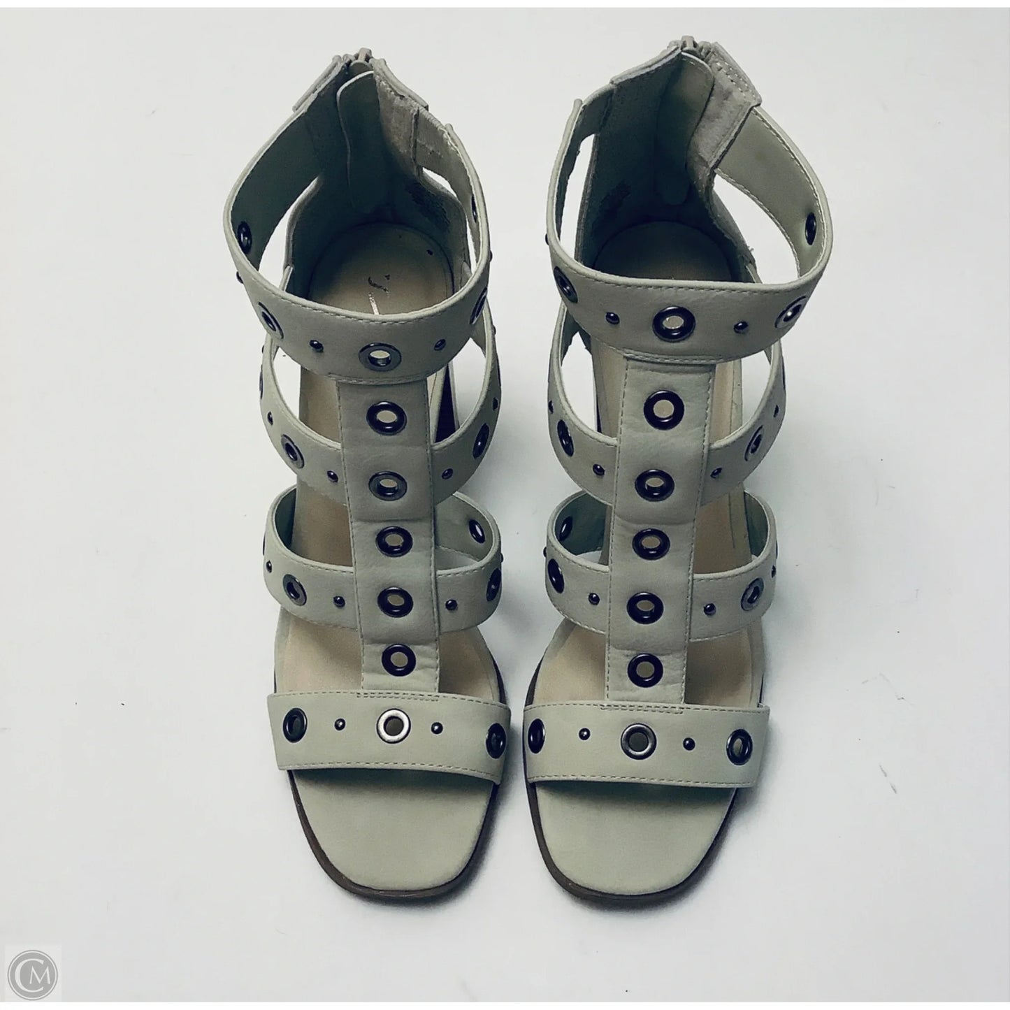 Shoes Heels Block By Simply Vera In Cream, Size: 9