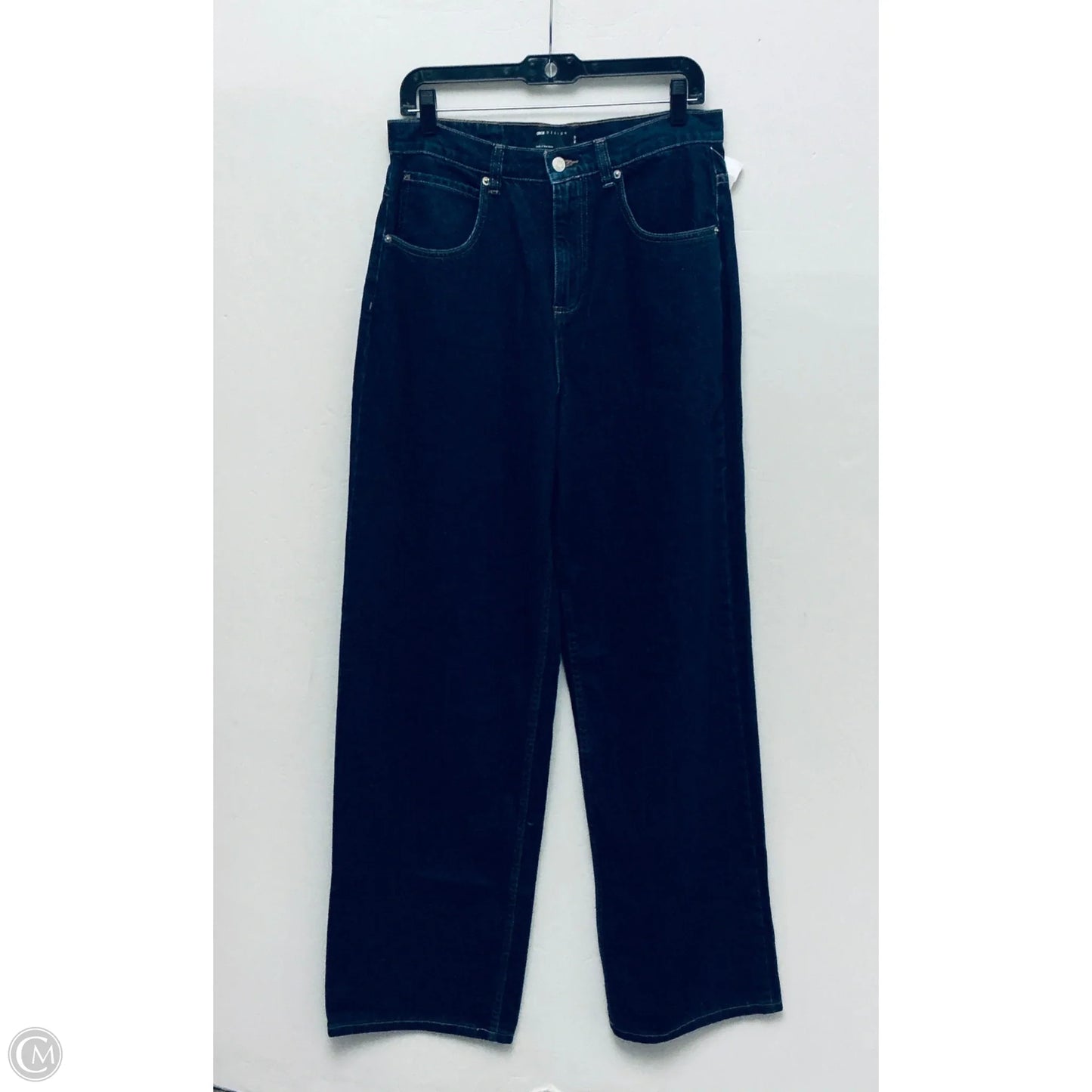 Jeans Wide Leg By Asos In Blue Denim, Size: 10