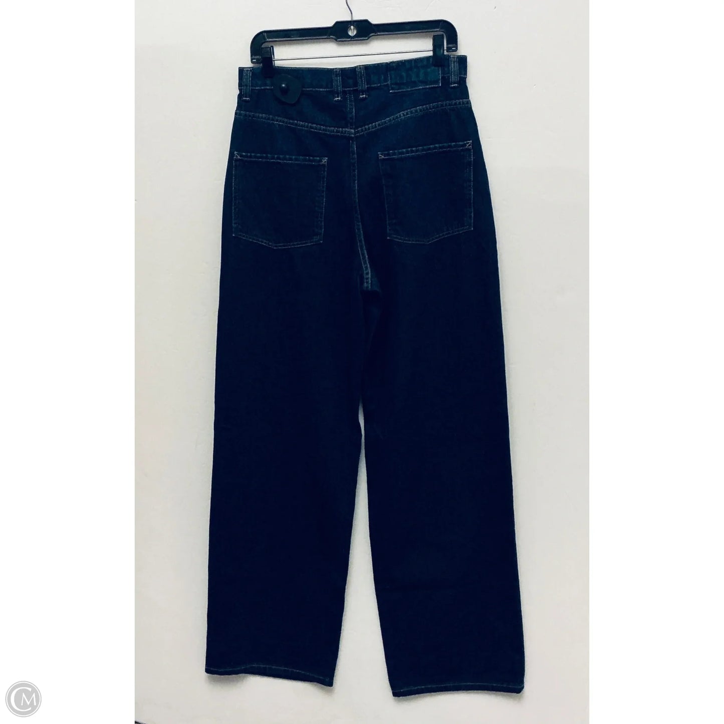 Jeans Wide Leg By Asos In Blue Denim, Size: 10