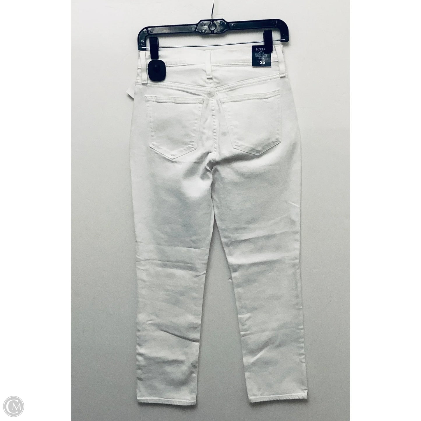 Jeans Straight By J. Crew In White, Size: 0