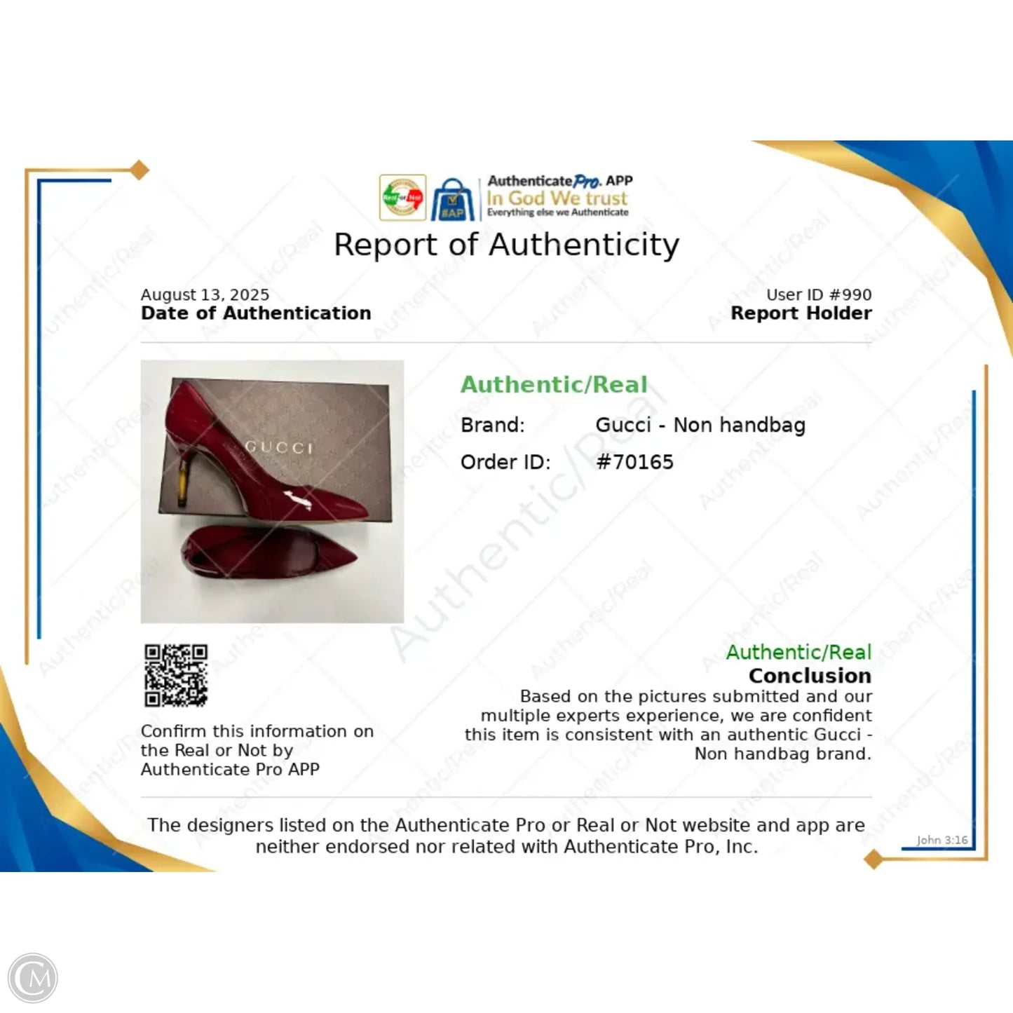 Shoes Luxury Designer By Gucci In Red, Size: 9