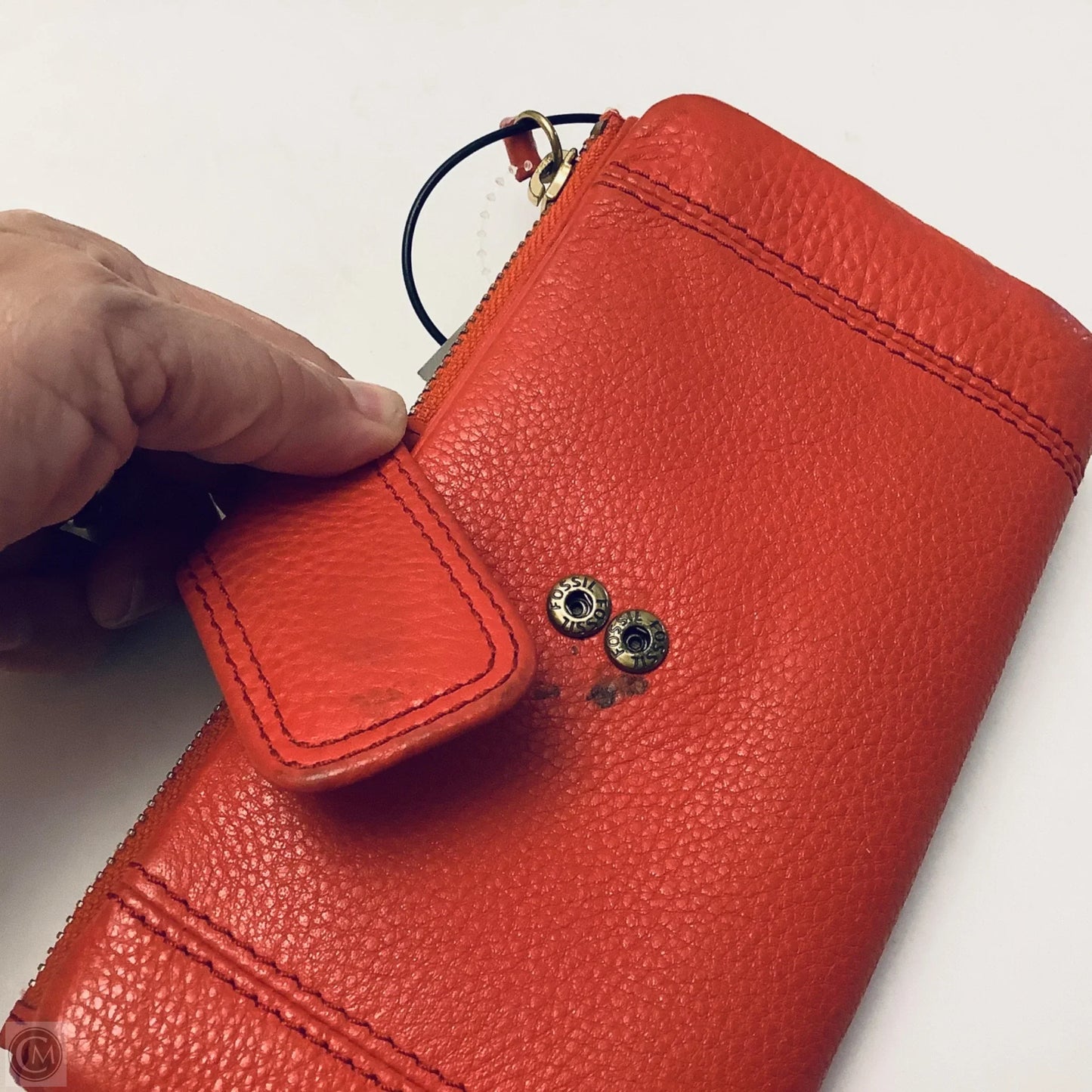 Wallet By Fossil, Size: Large