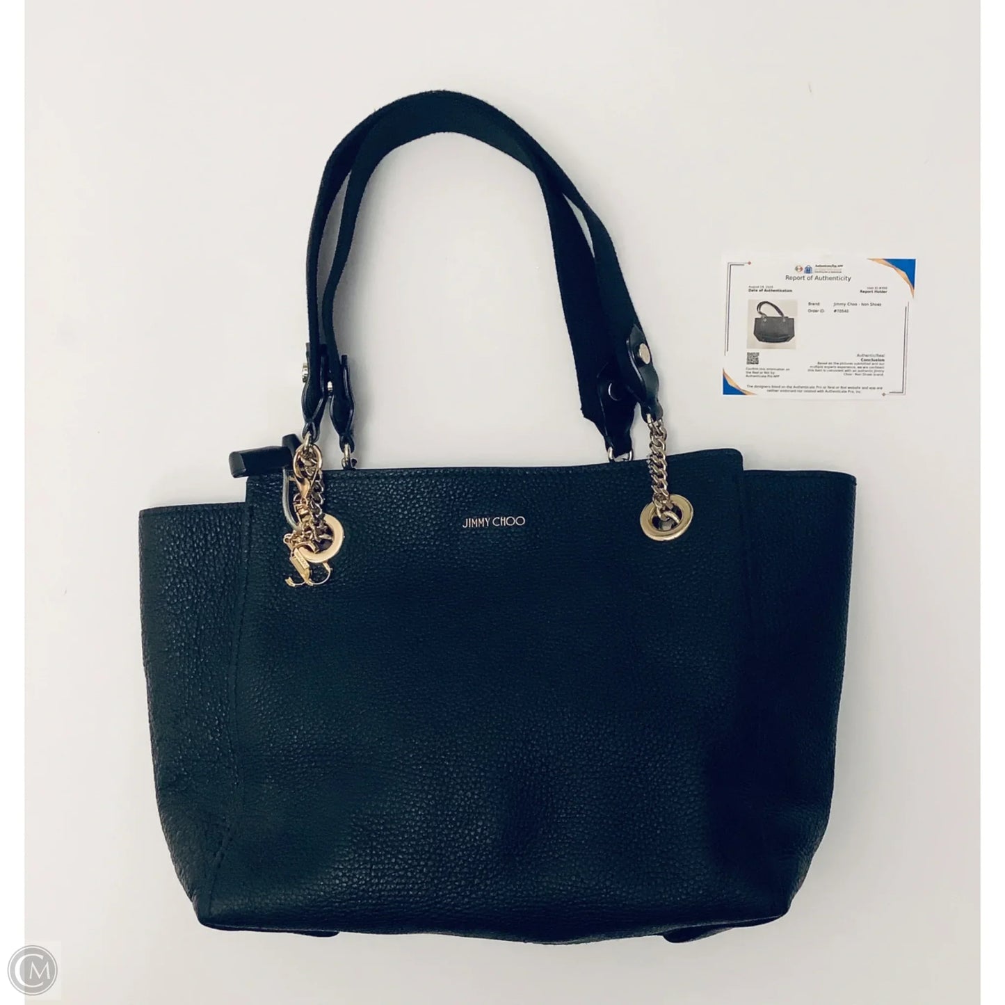 Handbag Luxury Designer By Jimmy Choo, Size: Medium