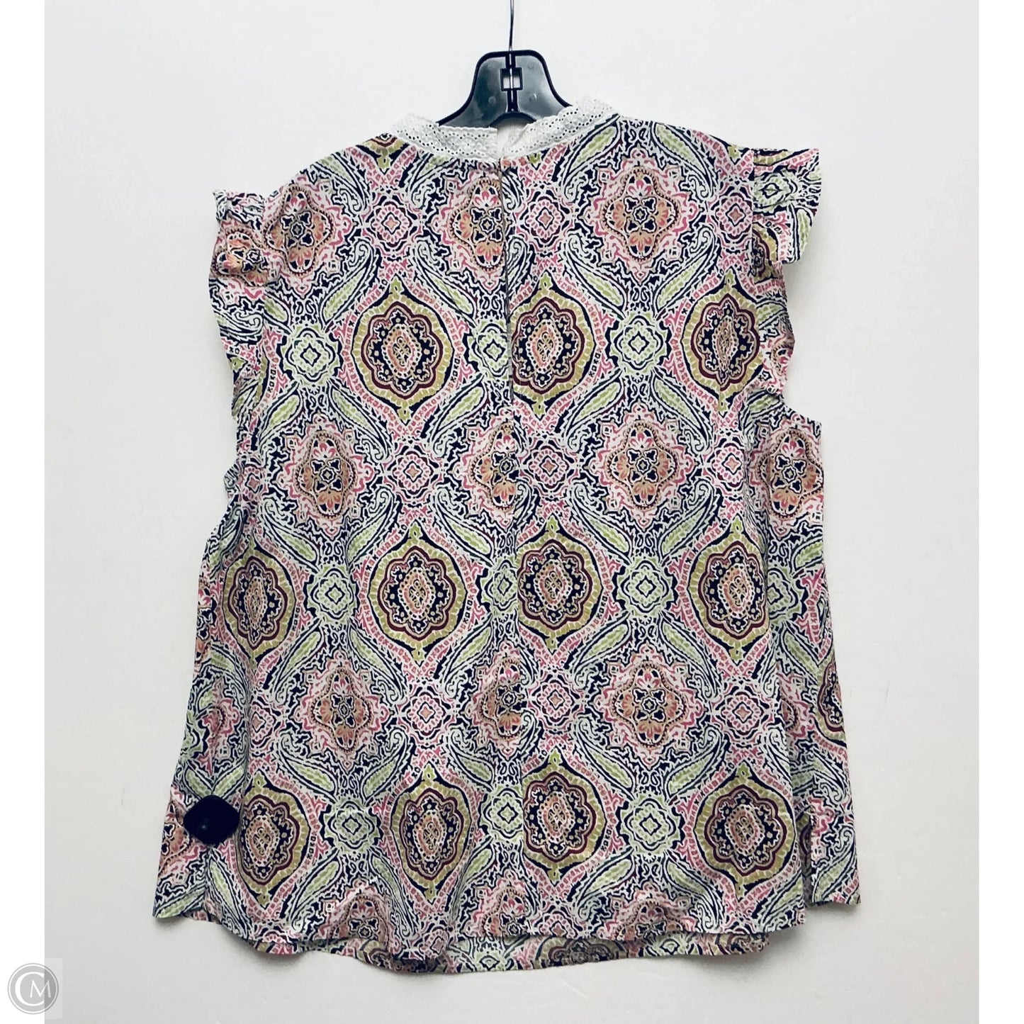 Top Short Sleeve By Lane Bryant In Multi-colored, Size: Xl