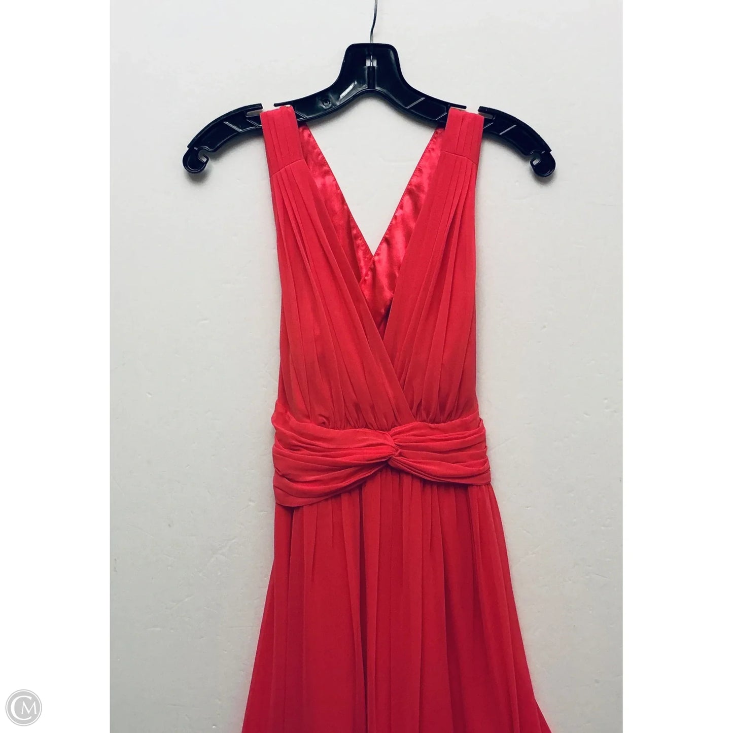 Dress Party Long By Calvin Klein In Pink, Size: S